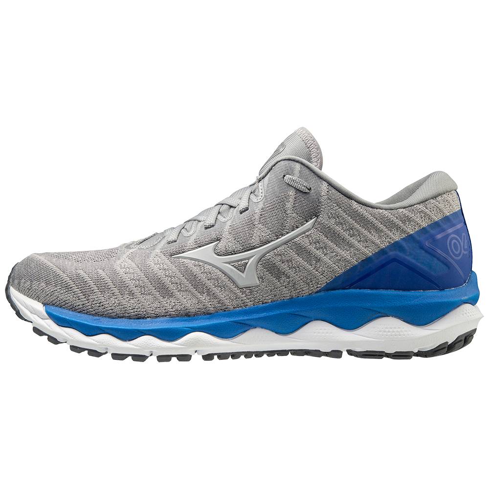 Scarpe Running Mizuno Wave Sky 4 WAVEKNIT™ Uomo - Grigie - 37241-IDLB